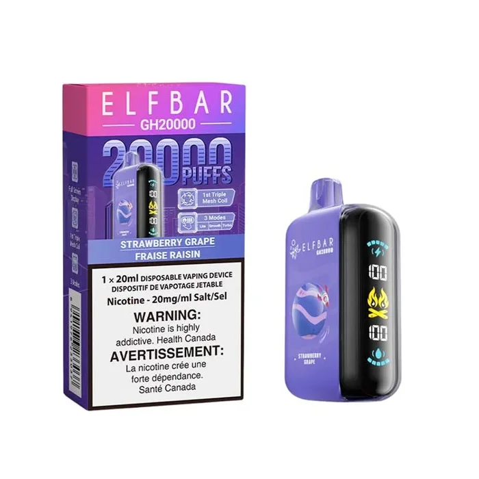 ELF Bar GH20K Disposable – Strawberry Grape