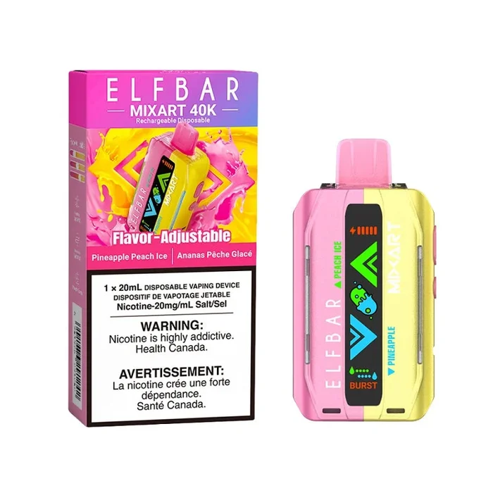 ELF Bar MixArt 40K Disposable – Pineapple Peach Ice