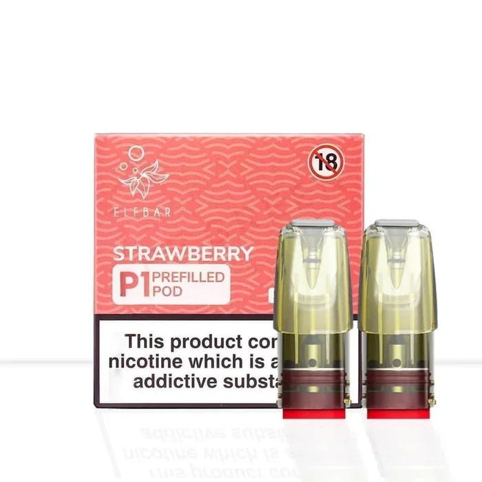 Elf Bar P1 Mate Strawberry Vape Pods