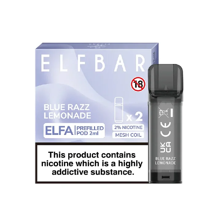 ELFA Prefilled Pod – Blue Razz Lemonade 2ml