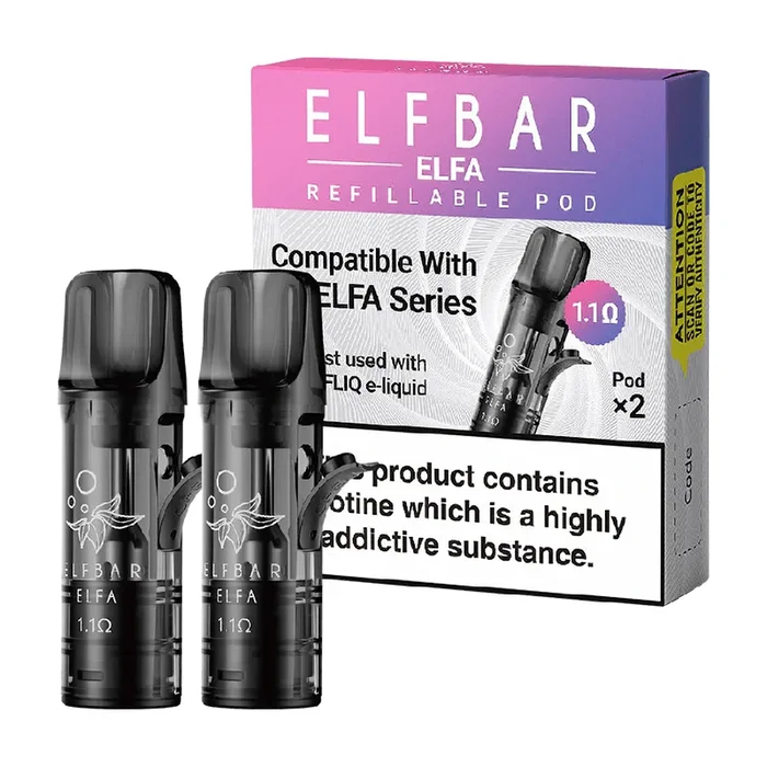 Elfa Refillable Pods by Elf Bar