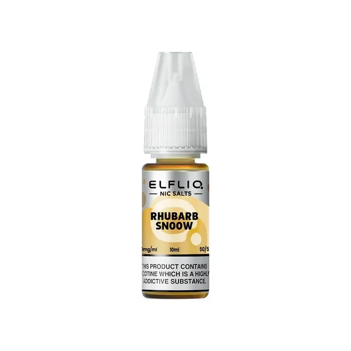 ELFBAR Elfliq Rhubarb Snoow – Sel de nicotine 10ml