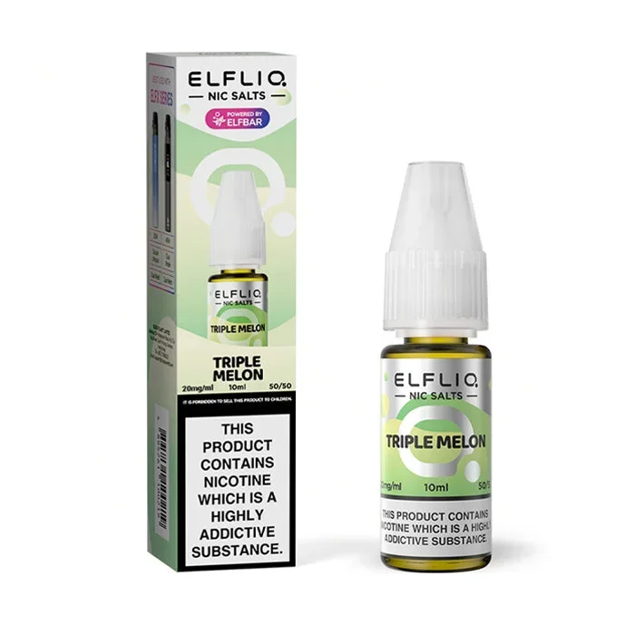 ELFLIQ Triple Melon 10ml Nicotine Salt E-Liquid