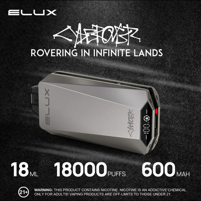 ELUX CYBEROVER 18,000 DISPOSABLE VAPE