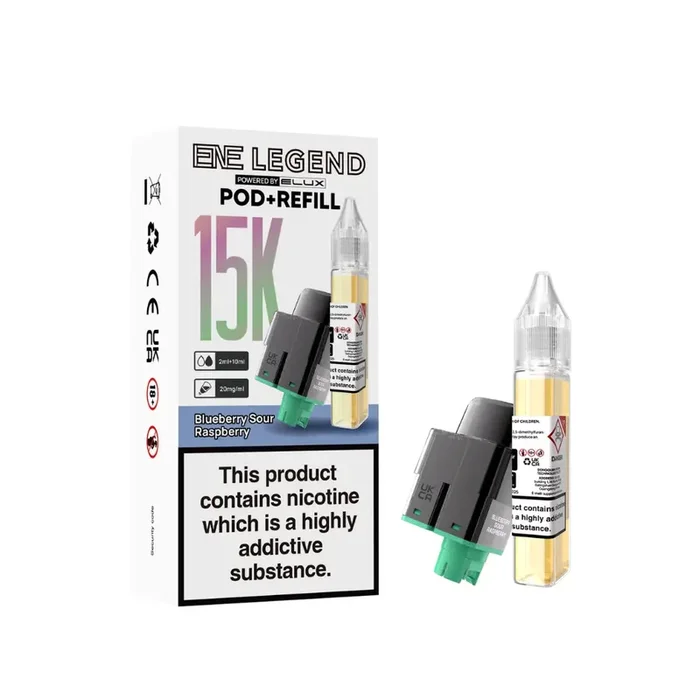 Elux ENE Legend 15K Blueberry Sour Raspberry Refill Pod