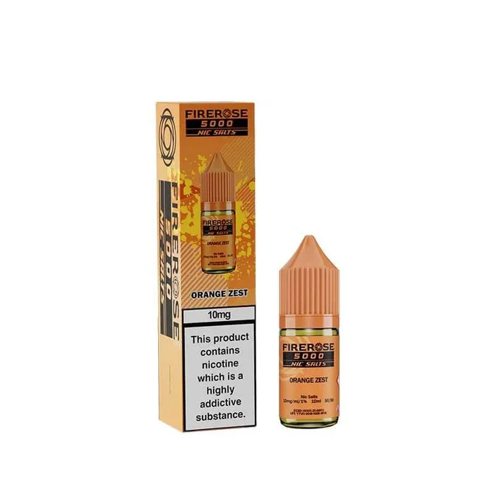 Elux Firerose 5000 Orange Zest 10ml Nic Salt E-Liquid