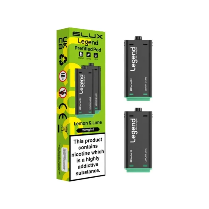 Elux Legend 1500 Lemon & Lime Refill Pods