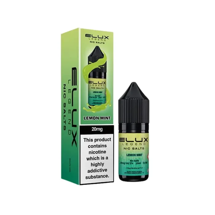 Elux Legend Lemon Mint 10ml Nic Salt E-liquid