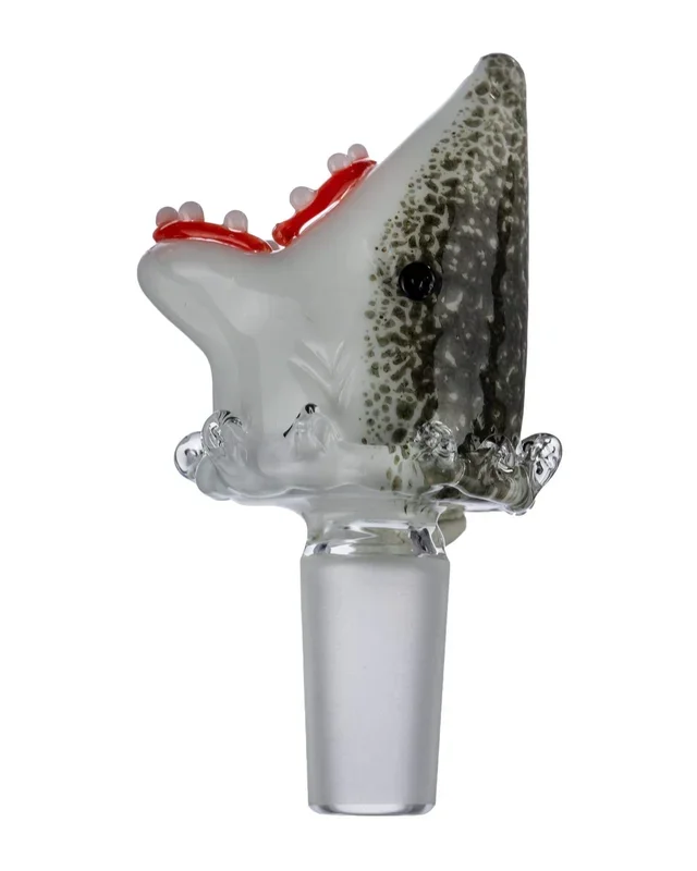 Empire Glassworks “Jawsome” Shark Bowl