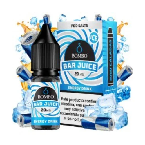 Energy Drink Ice 10ml (Nicotine Salts) (Bar Juice by Bombo)