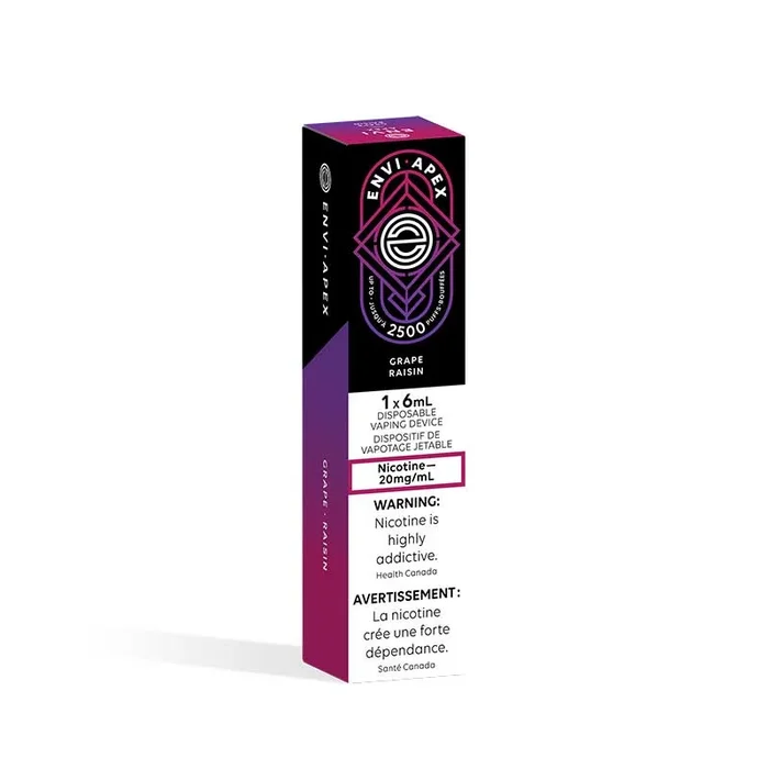 ENVI Apex 2500 Puffs Disposable Vape – Grape (ON)