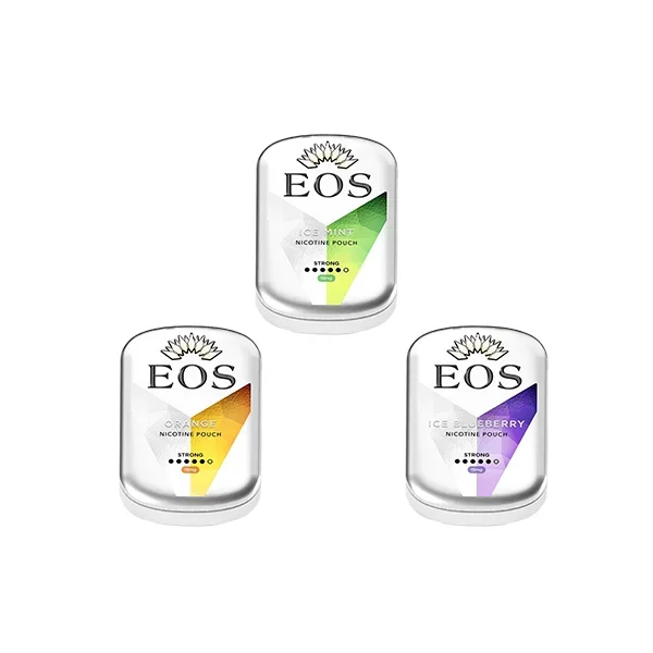 EOS – Strong Nicotine pouches 15mg – 20 Pouches