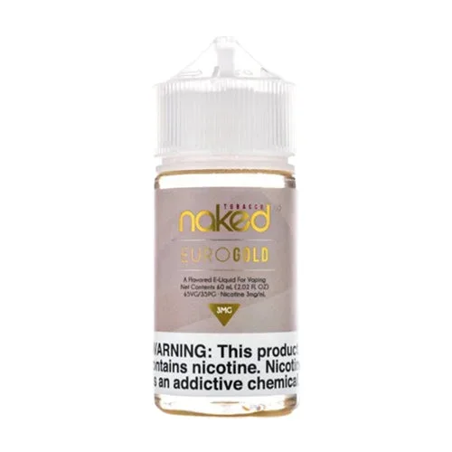 Euro Gold by Naked 100 Tobacco 60ml