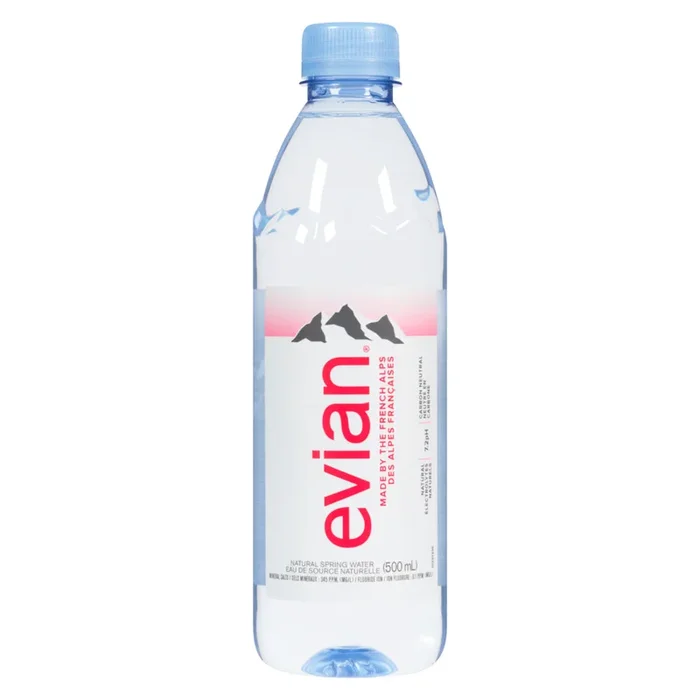 Evian Eau de Source Naturelle, 500 ml