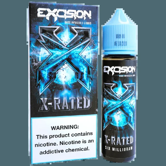 Excision X-Rated by Excision E-liquids (60ml)(ON SALE)