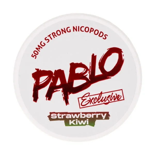 Exclusive Strawberry Kiwi Nicotine Pouches by Pablo