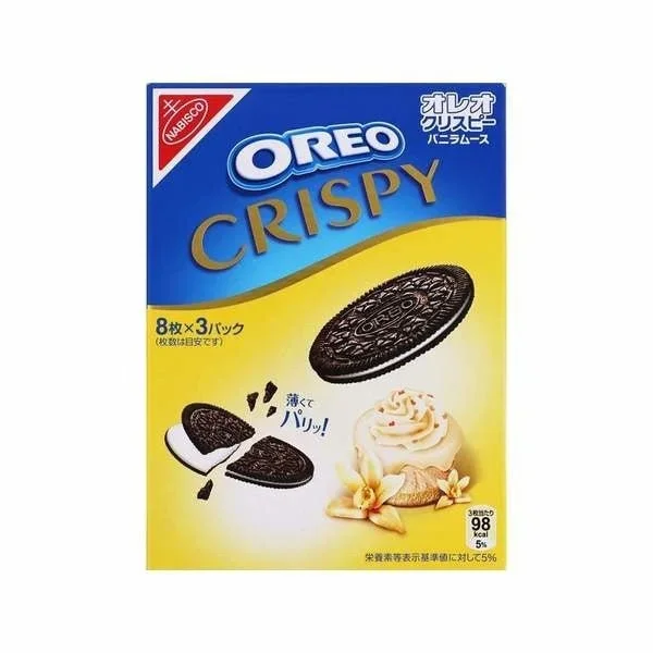 Exotic Oreo Crispy Cookies – Vanilla Mousse Chocolate (Japan)