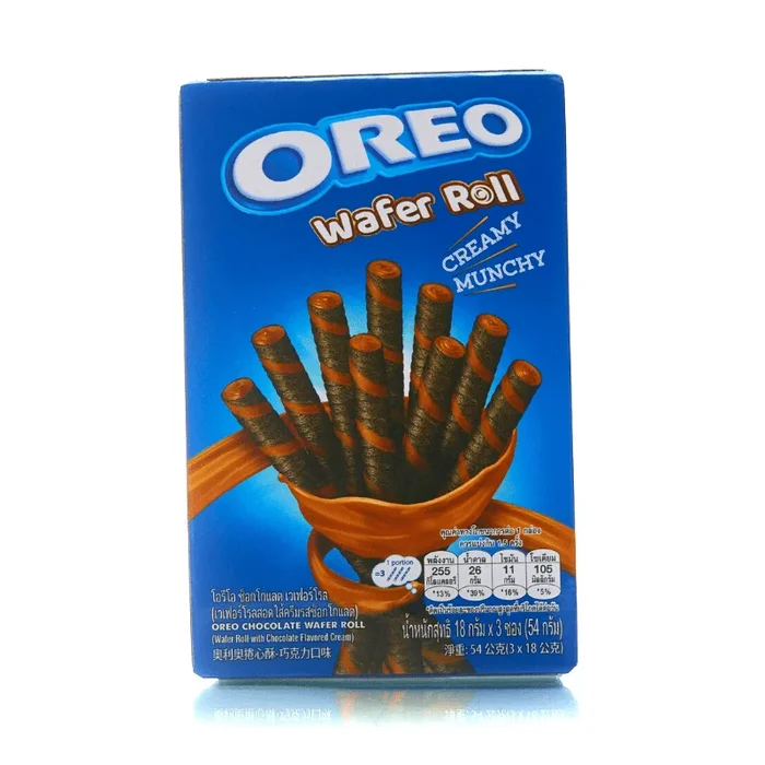 Exotic Oreo Wafer Rolls Chocolate Flavor (Thailand)