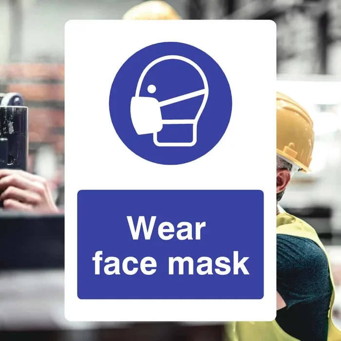Face Mask Must Be Worn Sign