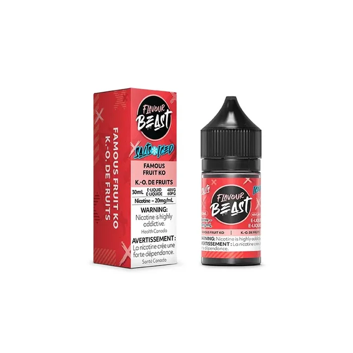 Famous Fruit KO Iced Salt by Flavour Beast E-Liquid (ON)