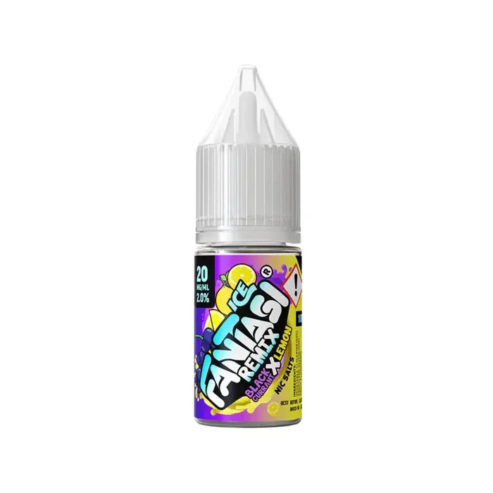 Fantasi Remix Blackcurrant x Lemon Ice 10ml Nic Salt