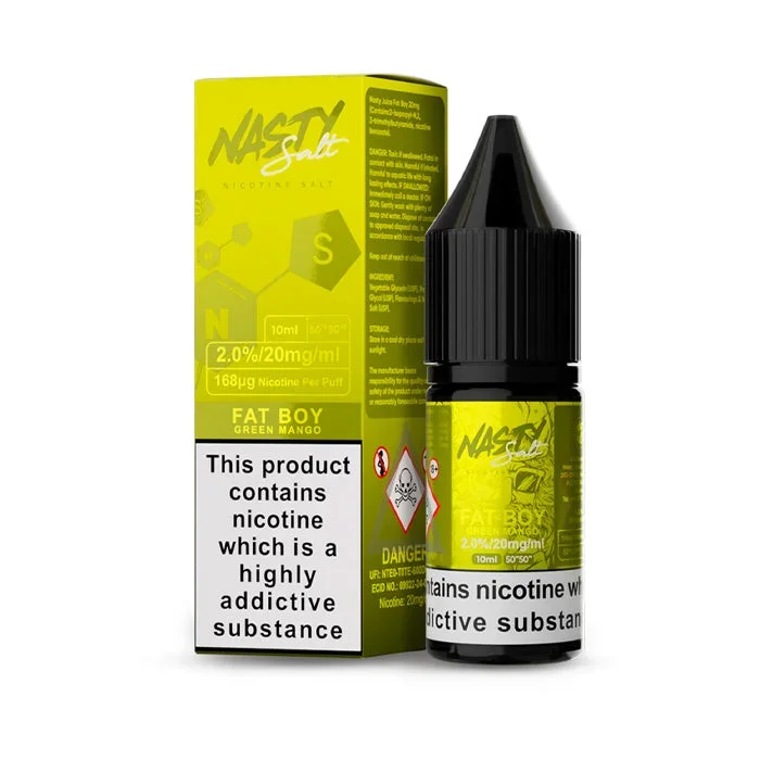 Fat Boy Nic Salt E-Liquid by Nasty Juice