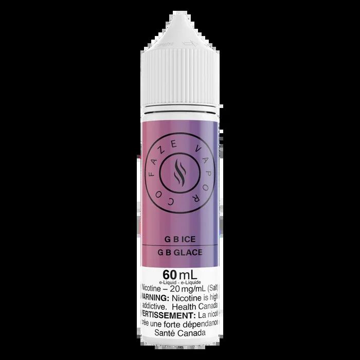 Faze Vapor Co 60mL Salts – GB Ice
