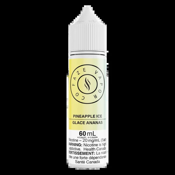 Faze Vapor Co 60mL Salts – Pineapple Ice
