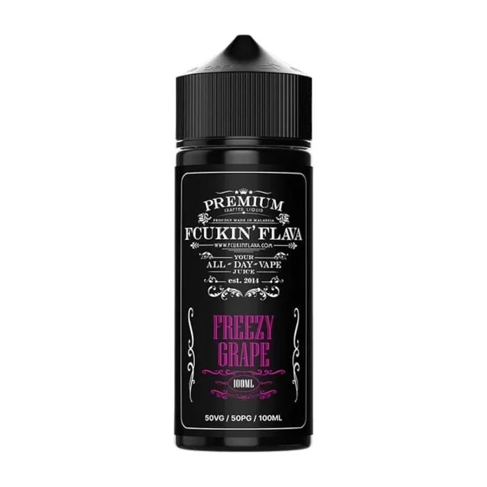 FCUKIN FLAVA – Freezy Grape – E-liquide 100ml