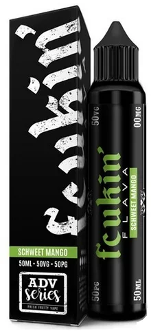 Fcukin Flava, Schweet Mango E-Liquid 50ml Short Fill