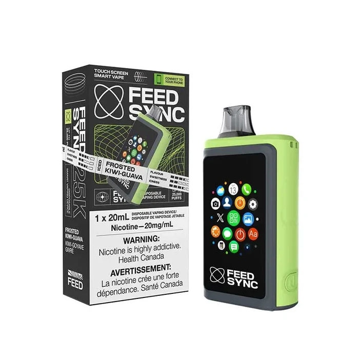 FEED Sync 25K Disposable – Frosted Kiwi Guava (ON)