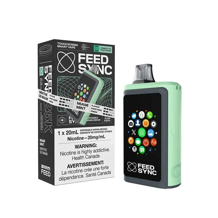 FEED Sync 25K Disposable – Miami Mint Ice