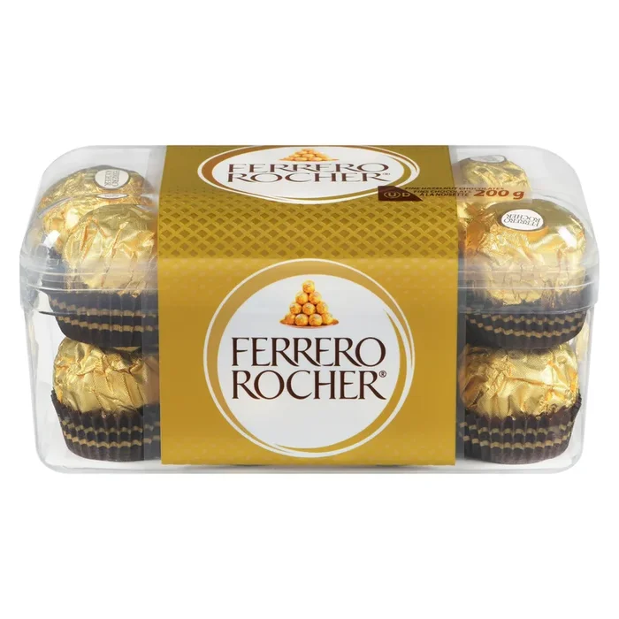 Ferrero Rocher Fine Hazelnut Chocolates, 200 g