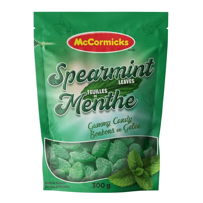 Feuilles de menthe verte McCormick’s – 300 g