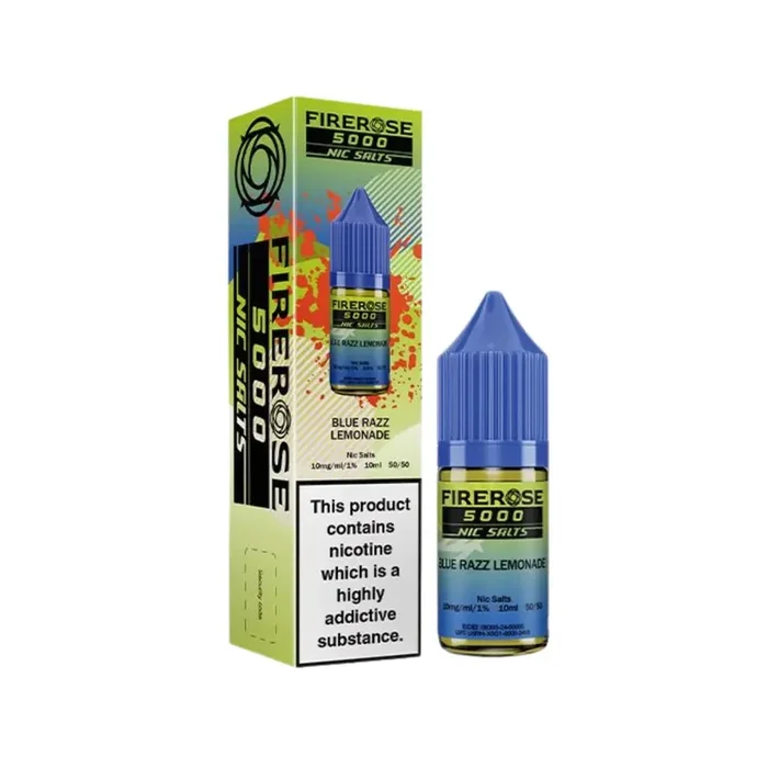 Firerose 5000 Blue Razz Lemonade 10ml Nic Salt E-liquid by ELUX