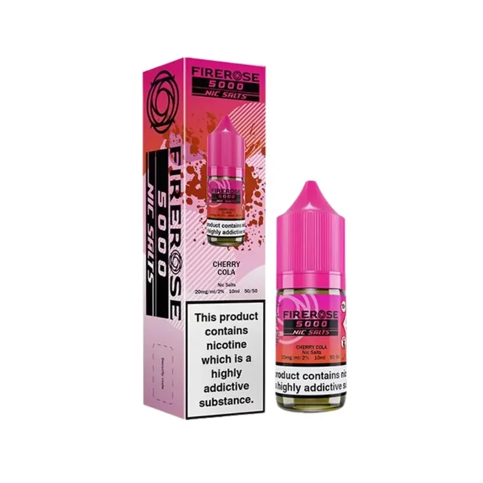 Firerose 5000 Cherry Cola 10ml Nic Salt E-liquid by ELUX
