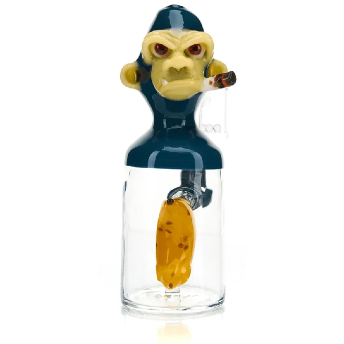 Fish Glass Blue Chimp Dab Rig