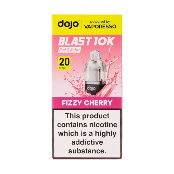 Fizzy Cherry Dojo Blast 10K Prefilled Pod + Refill by Vaporesso