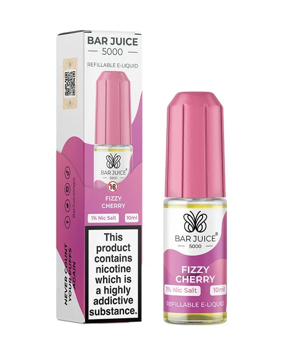 Fizzy Cherry Nic Salt E-Liquid – Bar Juice 5000