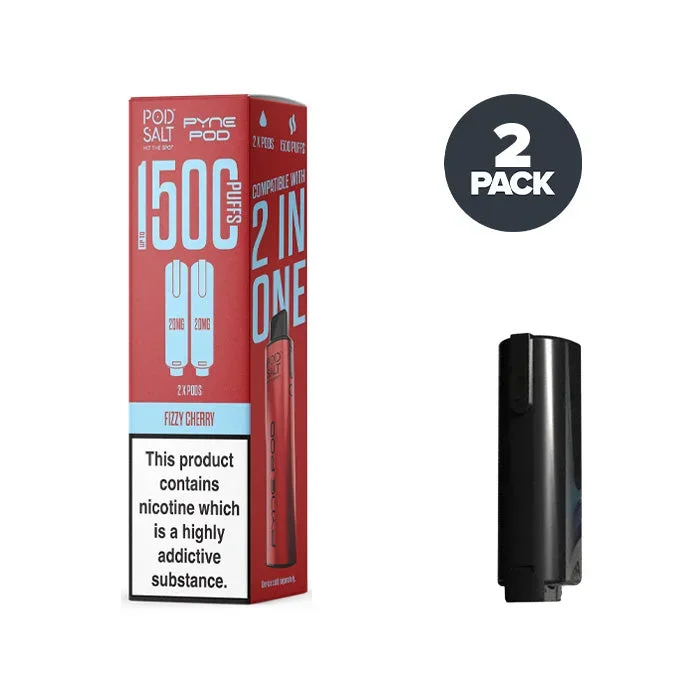 Fizzy Cherry Pod Salt Pyne Pod 2in1 Pre-filled Pods