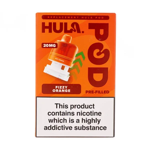 Fizzy Orange Prefilled Pod + Refill by Hula