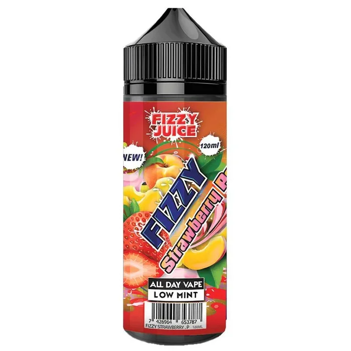 FIZZY Strawberry Peach – E-liquid 100ml
