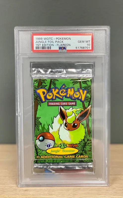 Flareon Jungle Pack – 1st Edition: PSA 10