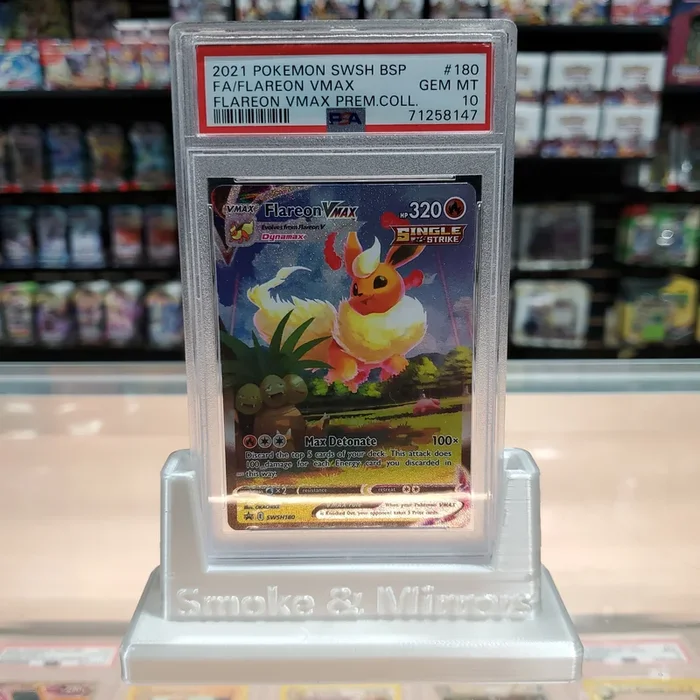 Flareon VMAX (SWSH180) [Sword & Shield: Black Star Promos] PSA 10