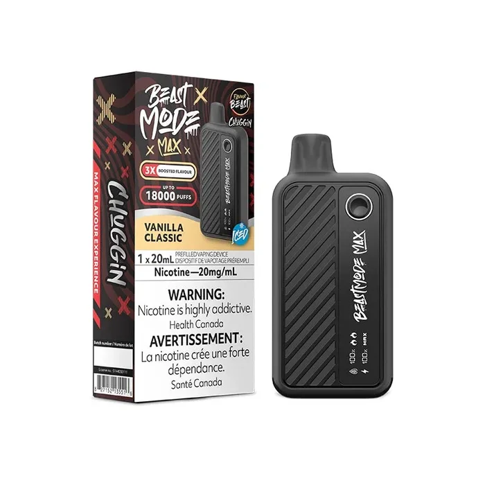 Flavour Beast Beast Mode Max 18K Disposable – Chuggin’ Vanilla Classic (ON)