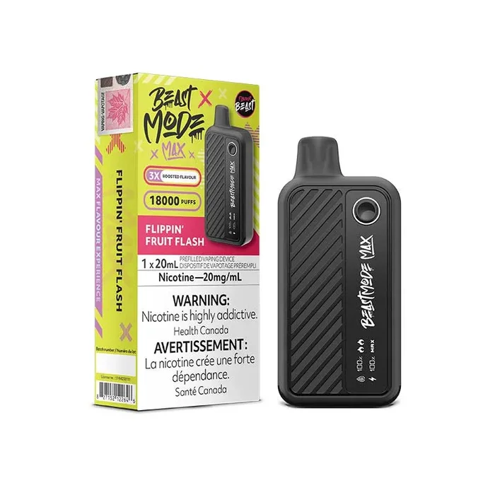 Flavour Beast Beast Mode Max 18K Disposable – Flippin’ Fruit Flash (ON)