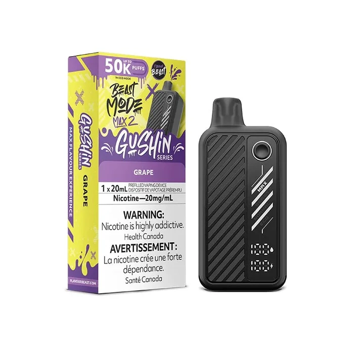 Flavour Beast Beast Mode Max 2 Disposable – Gushin Grape