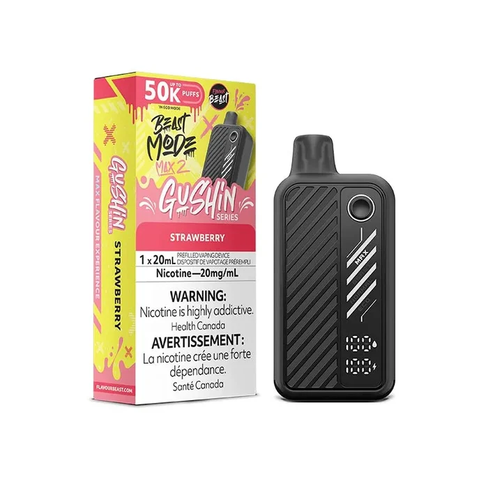 Flavour Beast Beast Mode Max 2 Disposable – Gushin Strawberry (AB)