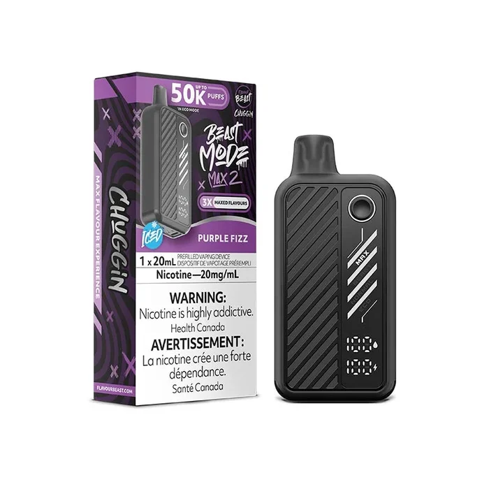 Flavour Beast Beast Mode Max 2 Disposable – Purple Sparkle