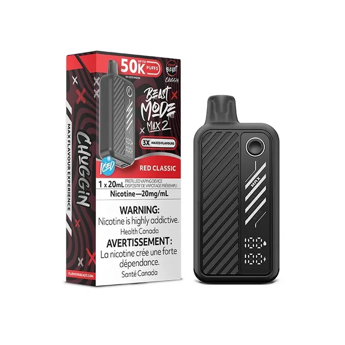 Flavour Beast Beast Mode Max 2 Disposable – Red Classic